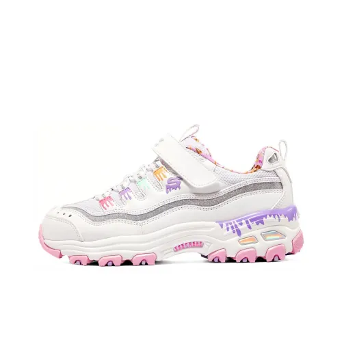 Skechers Kids Lifestyle Shoes Белый Розовый Подростки