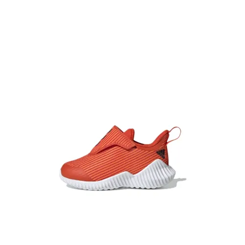 Adidas Fortarun Дышащая Низкая Обувь для Малышей Апельсин Infant и Toddler