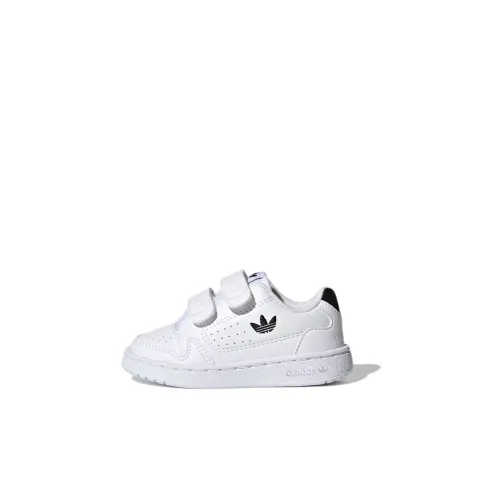 Adidas Originals NY 90 Устойчивый к истиранию Низкий Топ Casual Белый Черный Для младенцев и малышей