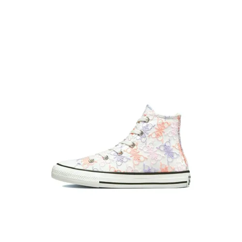 Converse Chuck Taylor All Star High Топ Kids Кеды Кораллово-розовый Фиолетовый Children Возраст 3-7 лет