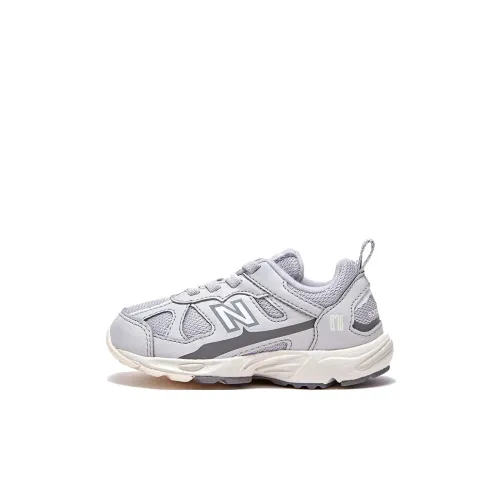 New Balance NB 878 Low Топ Спортивная повседневная обувь Серый Белый Для детей Возраст 3-7 лет