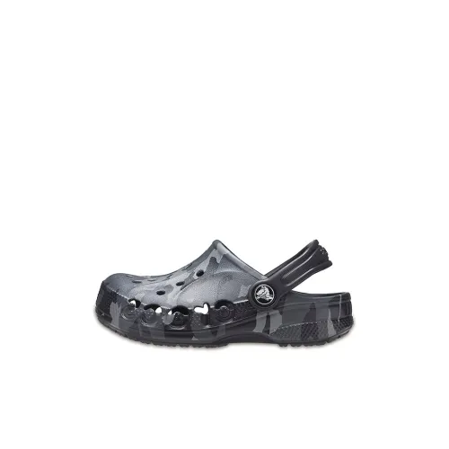 Crocs Спортивные сандалии черный камуфляж детский