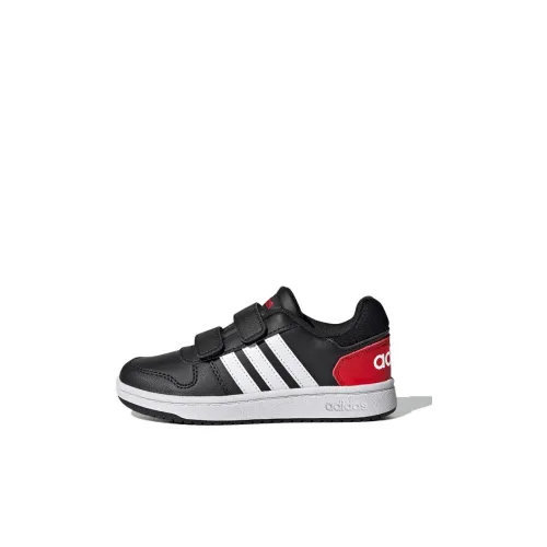 Adidas Neo Hoops 2,0 Low Топ Детские Баскетбольные Кроссовки для Детей Возраст 3-7 Лет