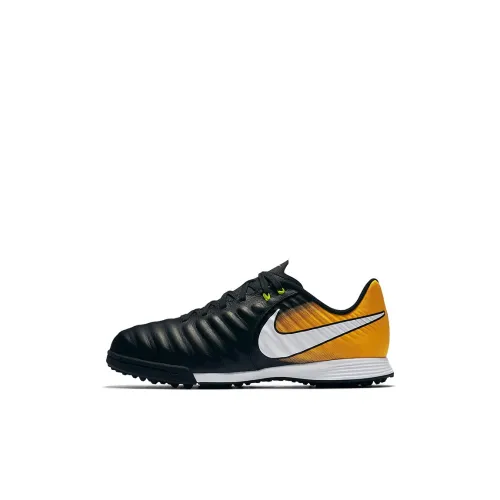 Nike Jr TiempoX Ligera 4 Slip-Resistant Амортизация Устойчивость к истиранию Низкий Топ Детская Футбольная Обувь