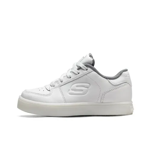 Skechers Energy Lights Elate Low Топ Детские Скейтбординги Белый Подростки