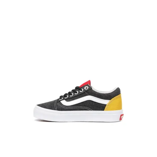 Vans Old Skool Collection Детские Скейтбординги Низкие Топы Для Детей