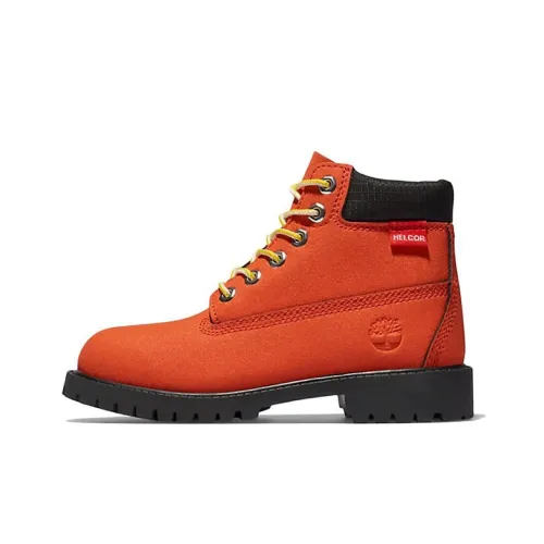 Timberland Детские кожаные сапоги для школьного возраста