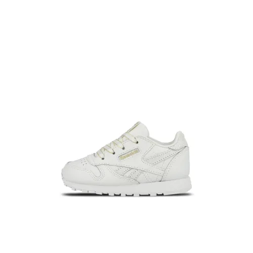 Reebok Classic Leather Low Топ Обувь для малышей Infant и Toddler