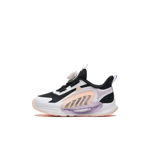 Предшкольные Antakids Ежемесячные 2,0 Амортизация Устойчивый к истиранию Дышащий Низкий Топ Детские Беговые Кроссовки Белый Черный Розовый