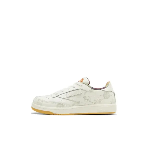 Reebok Club C Series Детские Скейтбординги Низкие Топы Для Детей
