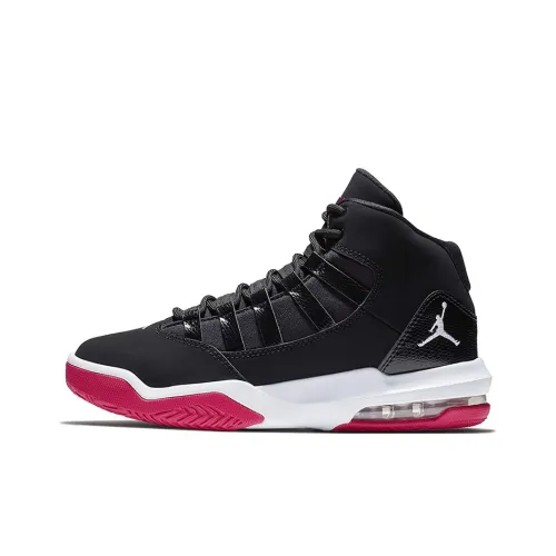 Jordan Max Aura 1 Амортизация Противоскользящий Поддержка Устойчивый к истиранию Высокий топ