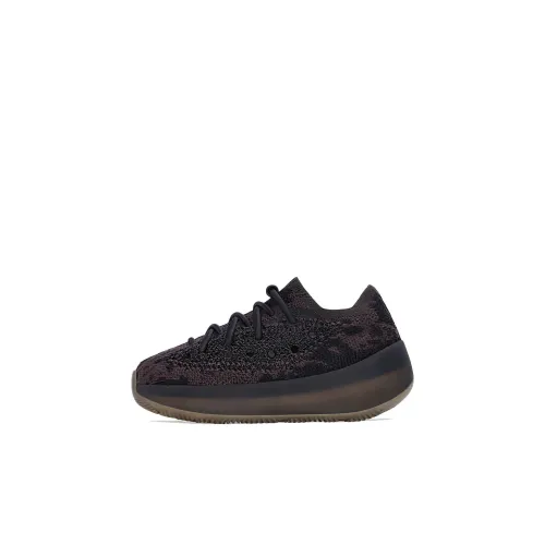 Adidas Originals Yeezy Boost 380 Дышащий Низкий Топ Обувь для малышей Черный Infant и Toddler