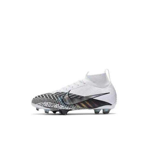 Nike Mercurial Superfly 7 Assassin 13 Elite MDS FG Противоскользящий Амортизация Устойчивый к истиранию MID Топ