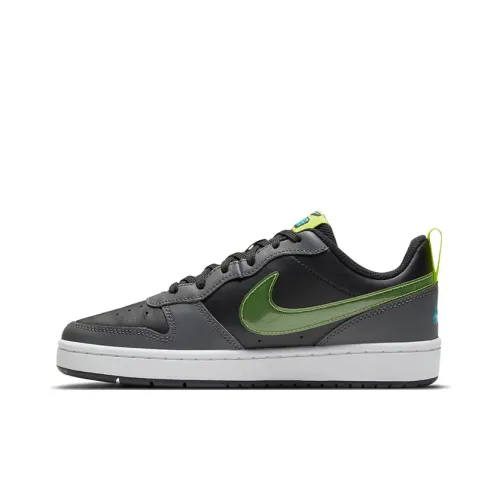 Nike Court Borough Low 2 Противоскользящий с амортизацией устойчивый к истиранию низкий топ детские скейтбординги