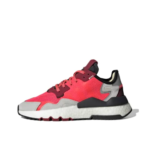 Adidas Originals Nite Jogger Дышащие Детские Лайфстайл Кроссовки Красные Подростки
