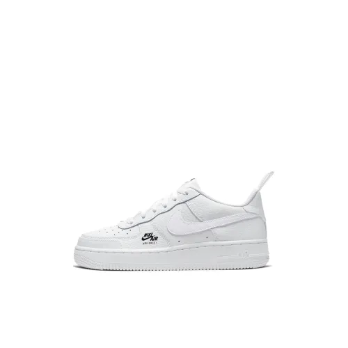 Nike Air FORCE 1 Slip-on устойчивый к истиранию дышащий низкий топ для детских скейтбордингов