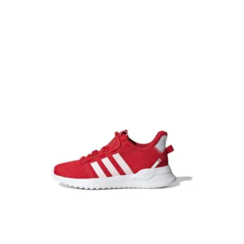 Adidas Originals U_Path Run Дышащие Детские Лифтайнер Красно-белые для детей 3-7 лет