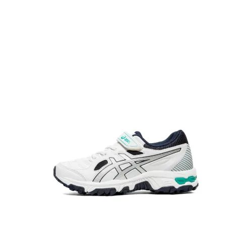 Asics Гель Trigger 12 Кроссовки для тренировок Бело-серый Children Возраст 3-7 лет