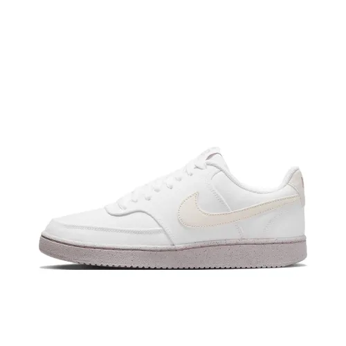 nike Court Vision Low Next Nature Low Топ Детские Скейтбординги Бело-серый Подростки