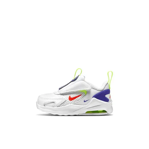 Nike Air Max Bolt Low Топ Обувь для малышей Белый синий красный Infant And Toddler