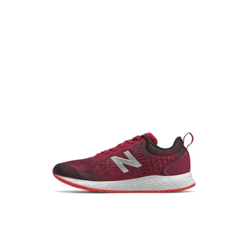 New Balance NB Arishi Series Низкие Беговые Кроссовки Черные Красные Детские