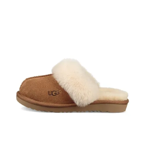 UGG Детские домашние тапочки Low Top Каштановый Kids
