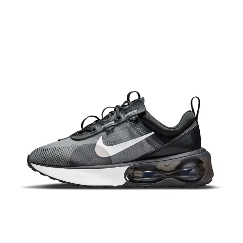 Nike Air Max 2021 Устойчивый к истиранию Низкий Топ Детские Лайфстайл Кроссовки Черный