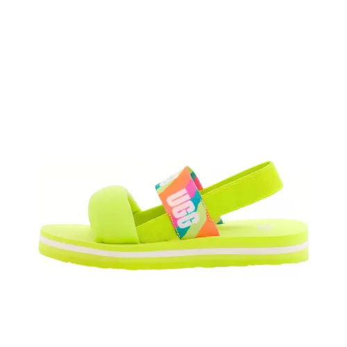 UGG Zuma Slide Легкие Детские Сандалии Зеленые Подростковые