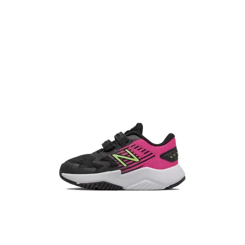 New Balance NB Rave RUN Series Низкий Топ Обувь для малышей Черный Розовый Infant и Toddler