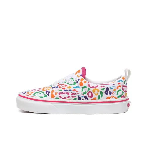 Vans Era Rainbow Leopard Elastic Lace Low Top Детские Скейтбординги Multicolor Teenagers