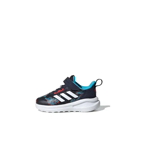 MARVEL x Adidas Fortarun Устойчивый к истиранию Дышащий Низкий Топ Обувь для малышей Синий Infant и Toddler
