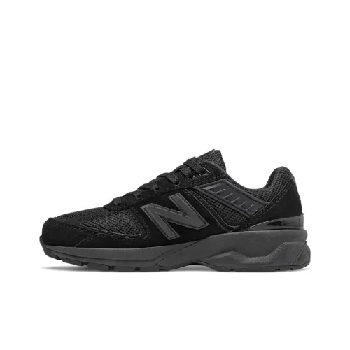New Balance NB 990 V5 Амортизация Детские Лайфстайл Кроссовки Черные Подростки