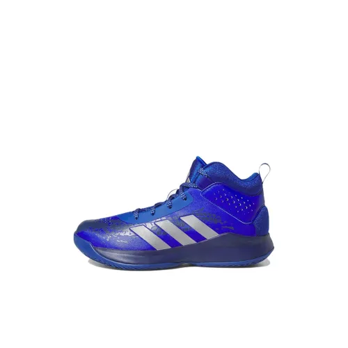 Adidas Cross Em Up 5 MID Топ Детские Баскетбольные Кроссовки Детские