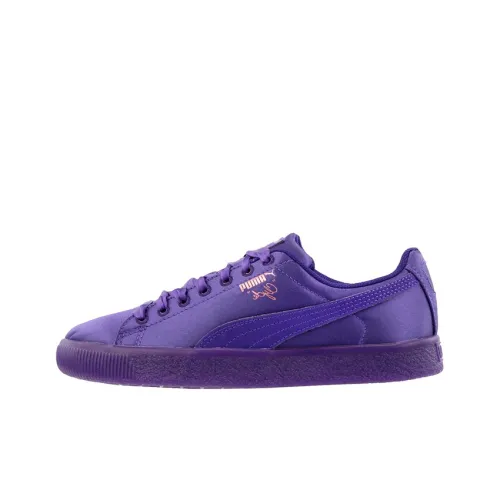 PUMA Clyde Series Детские Скейтбординги Низкий Топ Школьный возраст