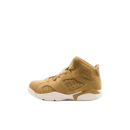 Jordan Air Jordan 6 Детские баскетбольные кроссовки MID Топ Pre School