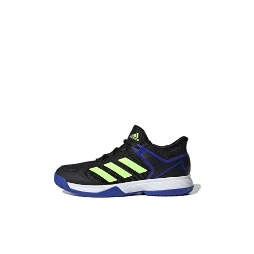 Adidas Ubersonic 4 Adizero Club K Устойчивые к истиранию Кроссовки для тренировок Черный Синий Желтый Детские