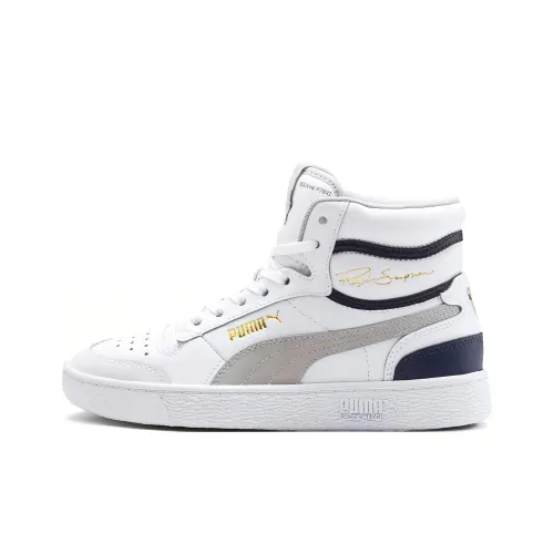 PUMA Ralph Sampson Детская баскетбольная обувь MID Топ для школьного возраста