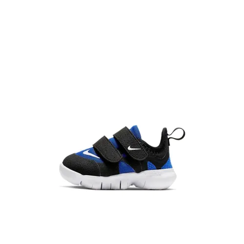 Nike Free Rn 5,0 Low Топ Беговые кроссовки Черный Синий Для младенцев и малышей