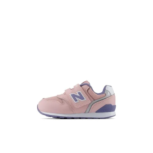 New Balance NB 996 Амортизация Износостойкий Низкий Топ Обувь для малышей Серый Розовый Infant и Toddler