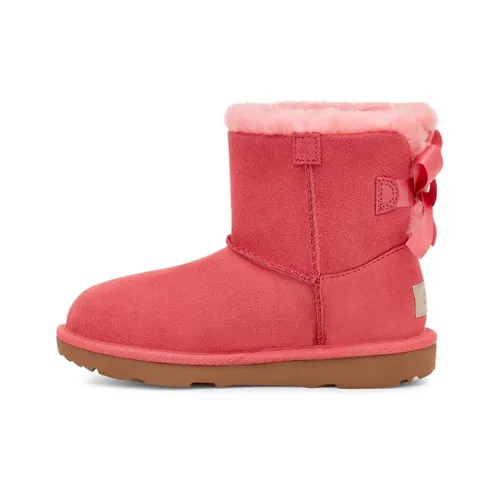 UGG Mini Bailey Bow II Детские зимние сапоги Magnolia Подростки