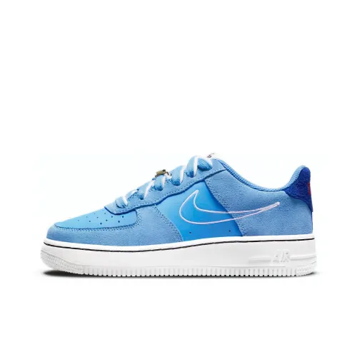 Nike Air FORCE 1 Детские Скейтбординги Низкий Топ Школьный возраст