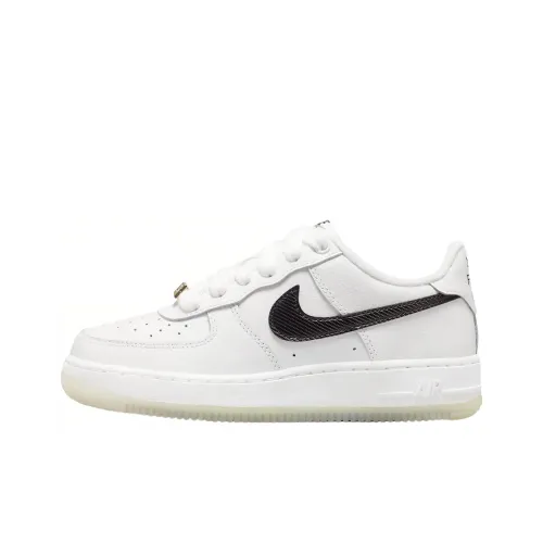 Nike Air FORCE 1 Low Топ Детские Скейтбординги Белый 40-я годовщина Commemorative Edition