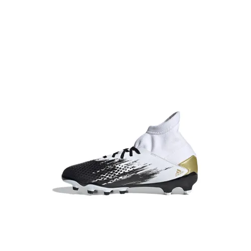 Adidas PREDATOR серия Mutator 20,3 MG противоскользящий MID Топ Детские футбольные бутсы Белый черный Детский