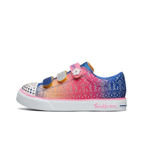 Skechers TWINKLE Breeze 2,0 Низкий Топ Детские Скейтбординги Морской Синий Цвет Подростки