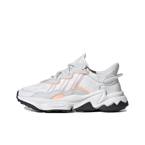 Adidas Originals OZWEEGO J Амортизация Низкий Топ KIDS Лайфстайл Обувь Белый Серый Оранжевый