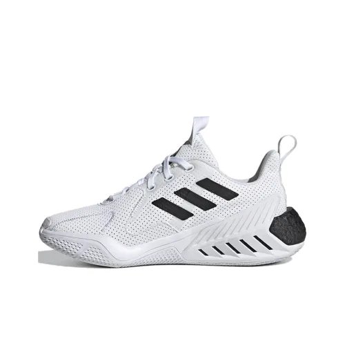 Adidas 4Uture One Бег J Амортизация Низкий Топ Детские Беговые Кроссовки Белый Черный Подростки