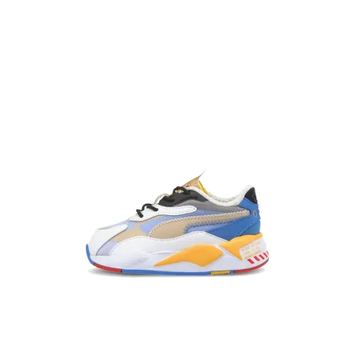 SONIC X PUMA RS X3 Render Цвет Низкий Топ Обувь для малышей Белый Синий Infant And Toddler