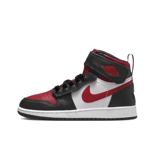 Jordan Air Jordan 1 Hi FlyEase противоскользящие и устойчивые к истиранию высокие детские баскетбольные кроссовки
