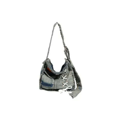 NOMK Denim Сумка через плечо Стандартная Женская Серый Синий