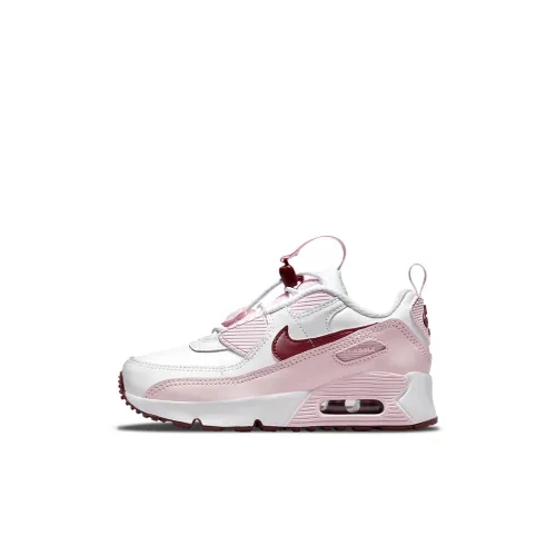 Nike Air Max 90 Детская повседневная обувь Низкий топ Предшкола